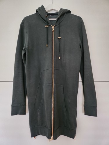 Felpa con cappuccio zip - e,