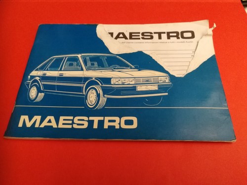 Austin rover maesrto - rover, libretto