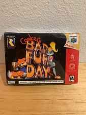 Nuovo Conker Bad Fur Day N64 sigillato in fabbrica completo LEGGERE DESCRIZIONE