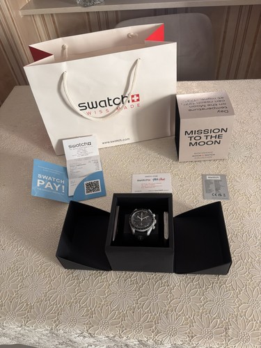 Orologio swatch omega mission - swatch,