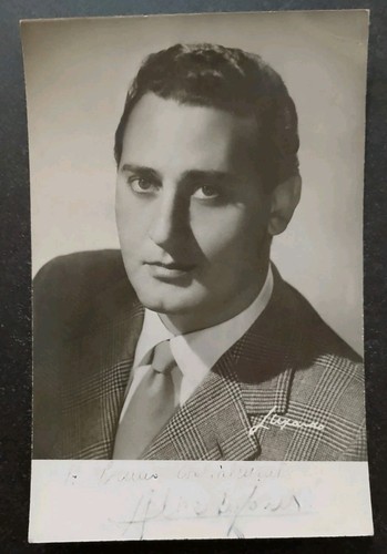 Alberto sordi autografo - alberto,