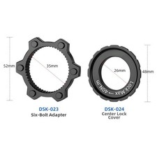 Adattatore Centerlock a 6
