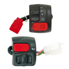 COPPIA COMMUTATORI MANUBRIO DX SX YAMAHA BW'S BOOSTER MBK CW BOOSTER SPIRIT 50