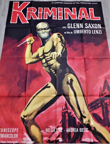 Kriminal affiche originale - kriminal,