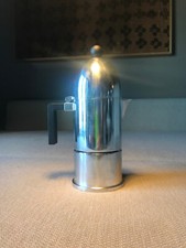Caffettiera ALESSI La Cupola 3_ 4 tazze, Moka, design Aldo Rossi 1980.