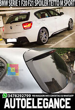 SPOILER M POSTERIORE TETTO ADATTO BMW SERIE 1 F20 F21 CON DEFLETTORI LATERALI 00