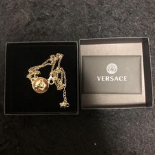 Versace necklace gold medusa
