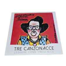 Vincenzo Mollica Lp 33Giri Autografato Signed Autografo PROOF Tre Canzonacce