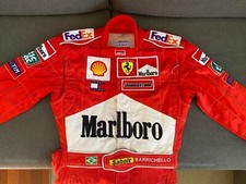Tuta ferrari f1 barrichello gp san marino 2001 BARRICHELLO'S FERRARI F1