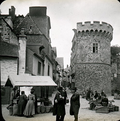 Vitre 1907 marché vieille - 1907,