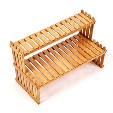 Scaffale per piante in legno 2