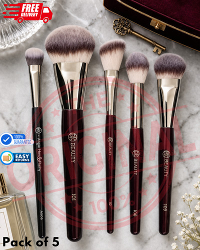 Beauty set 5pz pennelli 101 - bk,