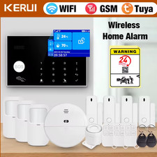 Kit Sistema Allarme Casa Tuya  WiFi Antifurto Intelligente PIR Porta SMS Alexa