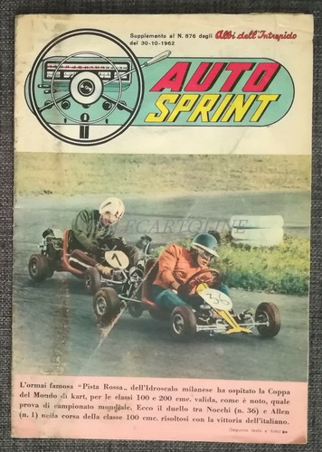 Auto sprint pista rossa - sprint,