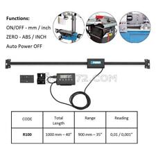 RIGA VISUALIZZATORE DIGITALE MULTIFUNZIONE 1000mm TORNIO FRESA PIALLA FERVI R100