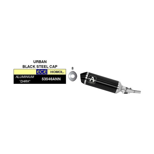 Marmitta arrow slip urban - arrow,