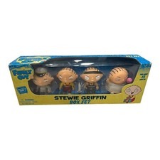 Family Guy Stewie Griffin Minis 4 Figure Box Set Nuovo Sigillato Mai Aperto