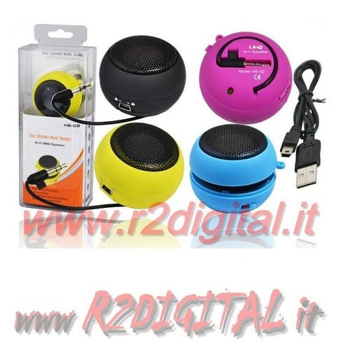 Casse tascabili ricaricabile - casse,