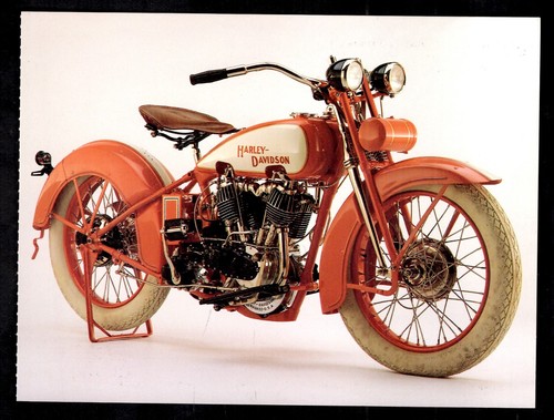 Cartolina harley davidson 1929 - harley-davidson,