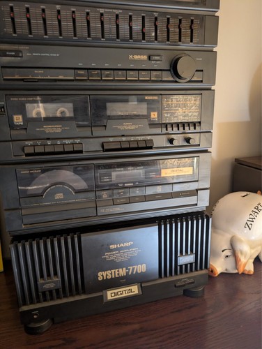 Vintage sharp system - sharp, system-7700