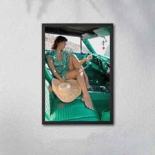 Poster auto classico retrò