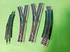 SCAMBI SINISTRI con BINARI tipo RAILER con Massicciata scala N x Plastici