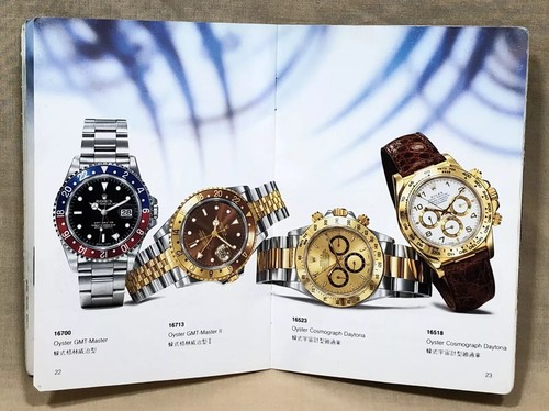 Rolex 1998 catalogue - catalogue, booklet