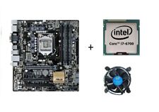 Kit Asus Scheda Madre socket lga 1151 con cpu processore Intel quad core i7 6700