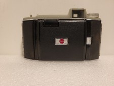 Macchina fotografica pieghevole vintage Kodak Tourist con custodia
