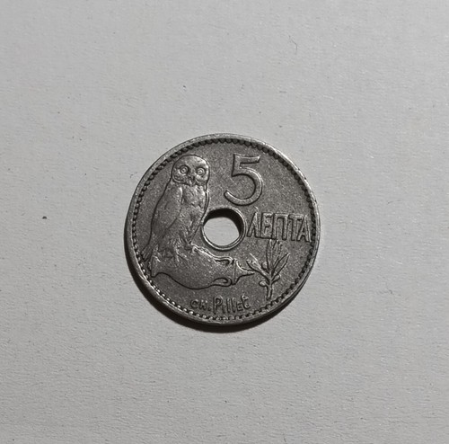 Grecia lepta 1912 re - 5,