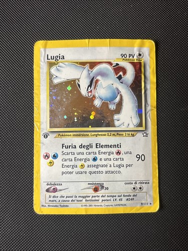 Pokémon lugia 111 neo - pokémon,