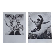 *HH* Foto Fotografie Arti Marziali Kung Fu Karate Ju Jitsu Film Bruce Lee Photo 