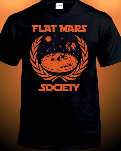 Maglietta flat mars society - maglietta,