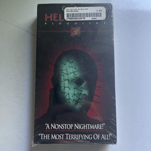Hellraiser bloodline vhs - hellraiser:,