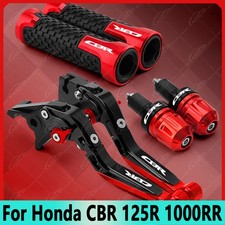 Per Honda CBR 125R 600RR 1000RR CNC Leve Freno Frizione Maniglie Tappo Finale NUOVO