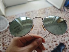 Ray-Ban 3447 Occhiali da Sole per Uomo, Taglia Lenti 50mm - Argenti