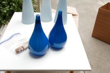DUE ciondoli Holmegaard blu -