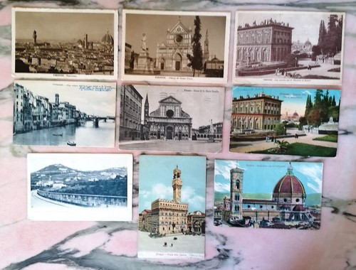 Firenze cartoline epoca - cartoline, d’epoca
