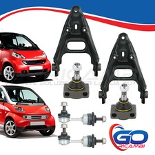 COPPIA BRACCI TESTINE BIELLETTE ANTERIORI SMART FORTWO CITY COUPE' CABRIO 450