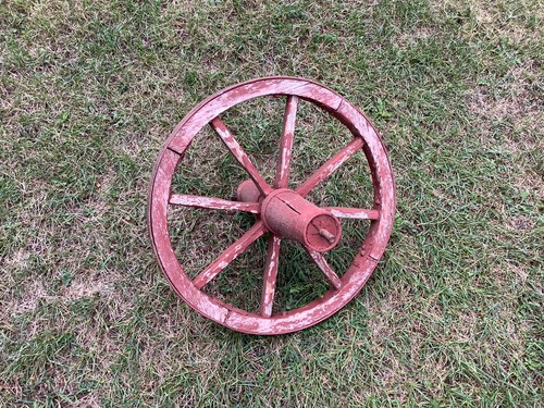 Ruota vintage legno - a, raggi