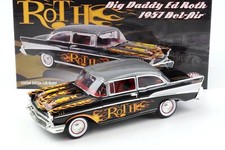 1:18 ACME 1957 Chevrolet Bel Air Big Daddy Ed Roth nero/fiamme