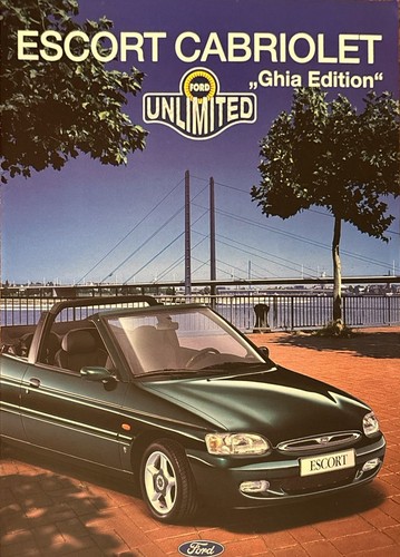 Ford escort cabrio ghia - ford,