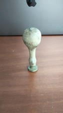 Antico Sigillo Ceralacca Legno Ottone Antiquariato Timbro