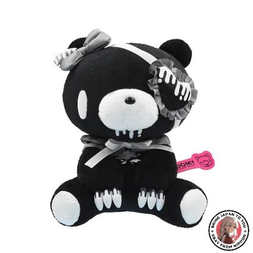 Peluche orso cupo toppa occhi