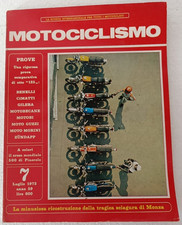 Motociclismo 7 1973 - Benelli Cimatti Gilera Motobecane Motobi Guzzi Morini 125
