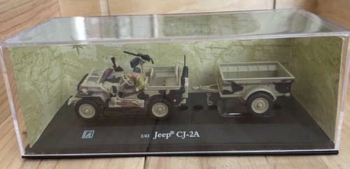 Cararama jeep cj 2a - 1/43,