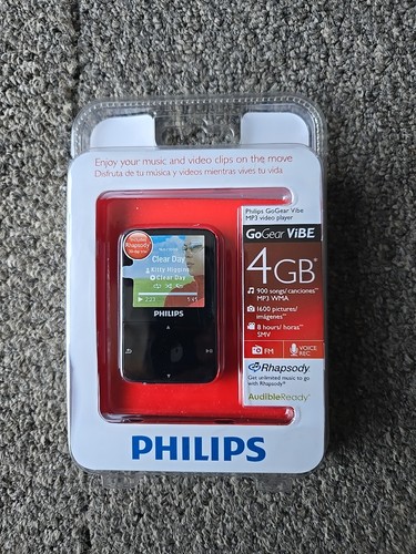 Philips gogear vibe 4gb - philips,