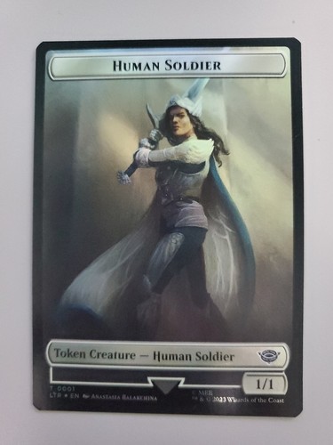 Mtg human soldier food - human, soldier(1)/food(9)