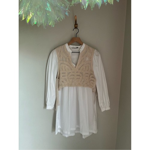 Abito gilet zara popeline - abito,