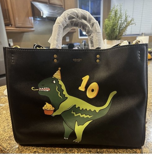 Coach rogue pelle nera con - 40,